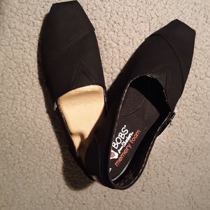 BOBS from Sketchers Memory Foam Canvas Flats